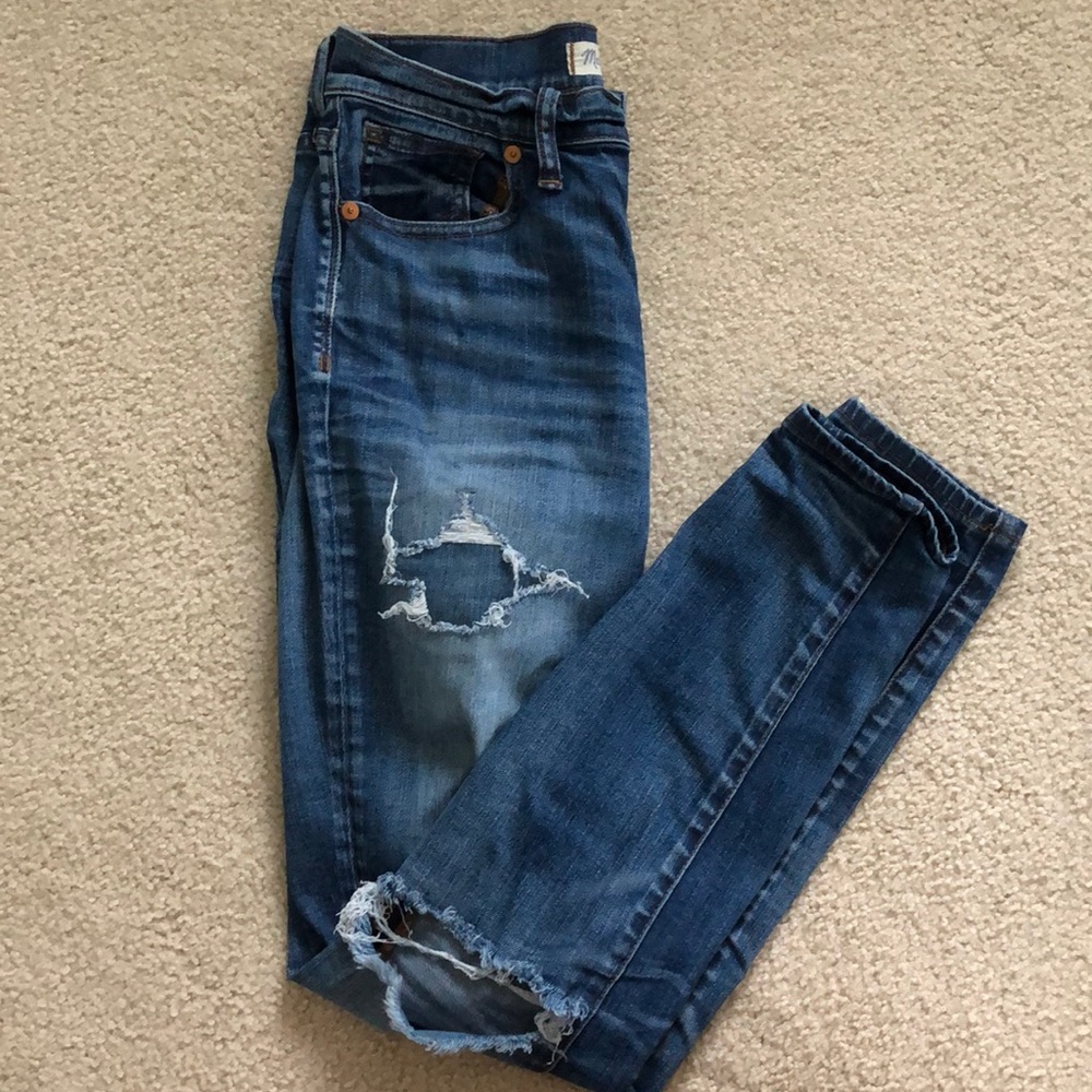 Madewell High Rise Skinny Jeans